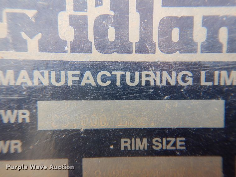 image for item DM5326 1996 Midland  bottom dump trailer