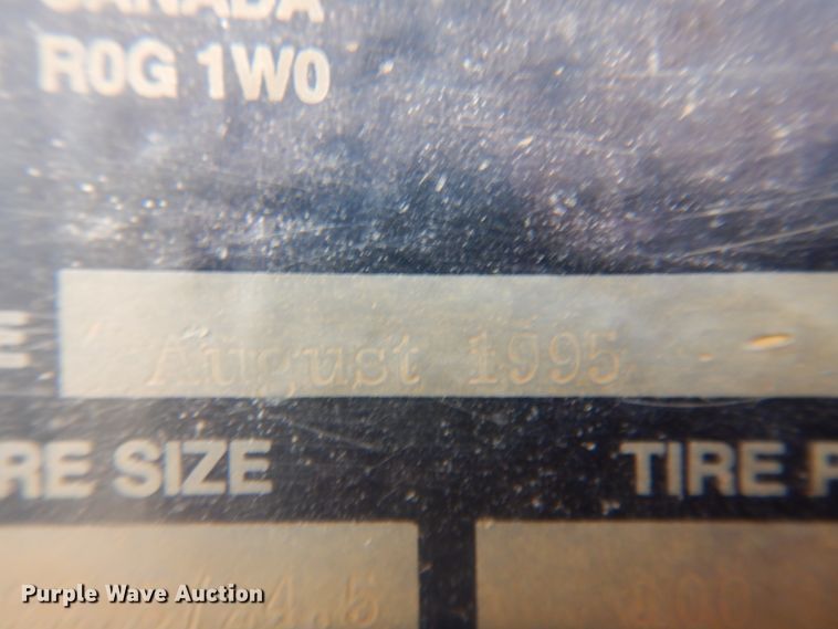 image for item DM5326 1996 Midland  bottom dump trailer