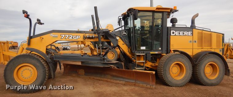 image for item DM5328 2014 John Deere 772GP  motor grader