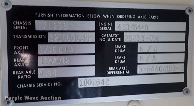 image for item DN2385 1997 Blue Bird TC2000  school bus