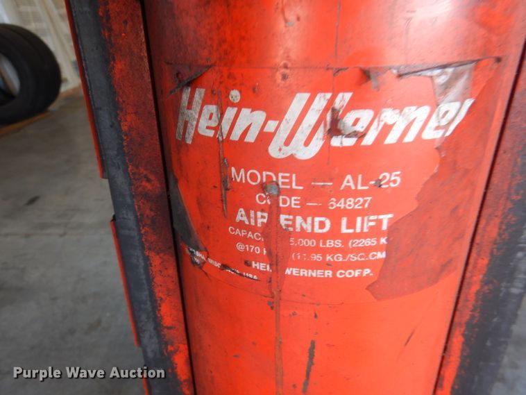 image for item DN5411 Hein-werner AL-25  bumper jack