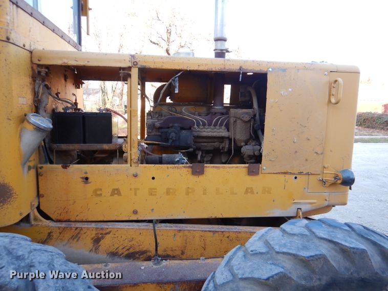 image for item DN5418 1964 Caterpillar 12E  rigid frame motor grader