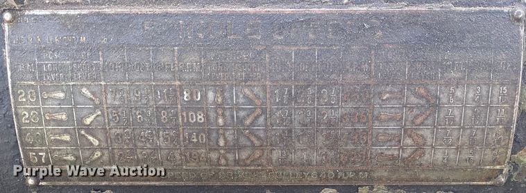 image for item DN6611 LeBlond lathe