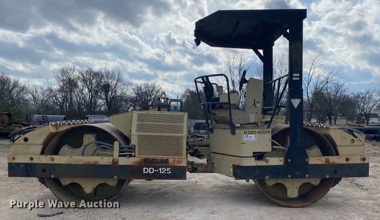 image for item DN6625 Ingersoll Rand DD-125  double drum vibratory roller