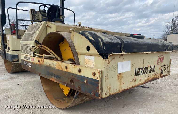 image for item DN6625 Ingersoll Rand DD-125  double drum vibratory roller