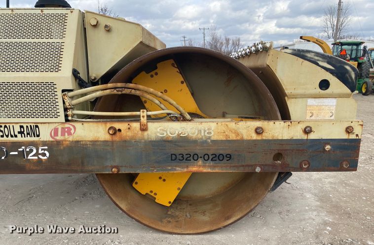 image for item DN6625 Ingersoll Rand DD-125  double drum vibratory roller