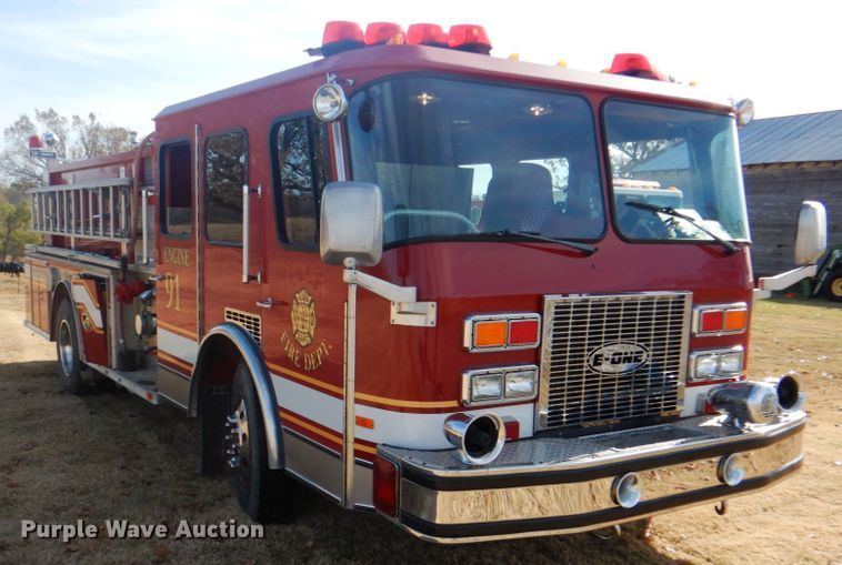 image for item ID9183 1992 E-one  pumper fire truck