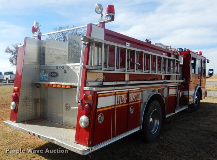 image for item ID9183 1992 E-one  pumper fire truck