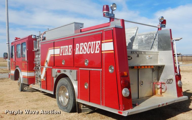 image for item ID9183 1992 E-one  pumper fire truck