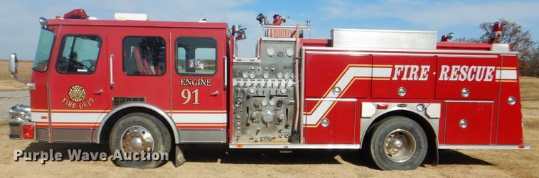image for item ID9183 1992 E-one  pumper fire truck