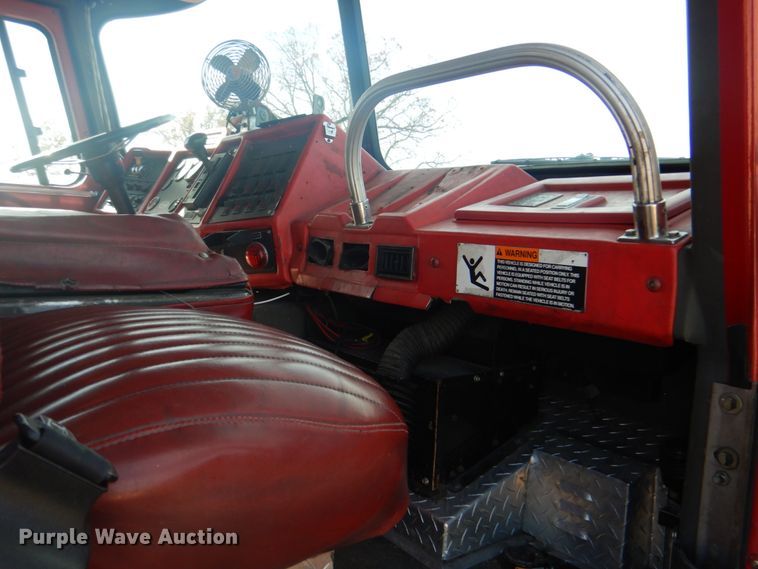 image for item ID9183 1992 E-one  pumper fire truck