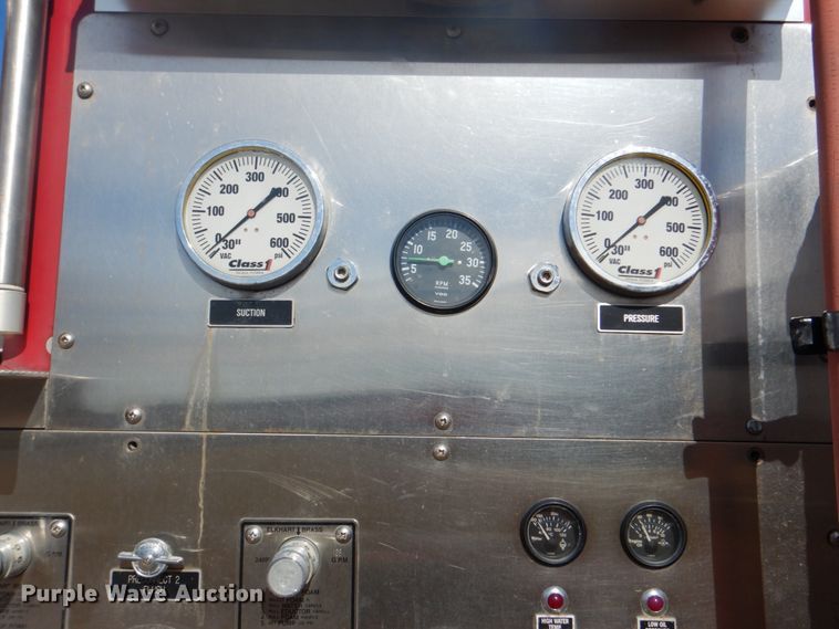 image for item ID9183 1992 E-one  pumper fire truck