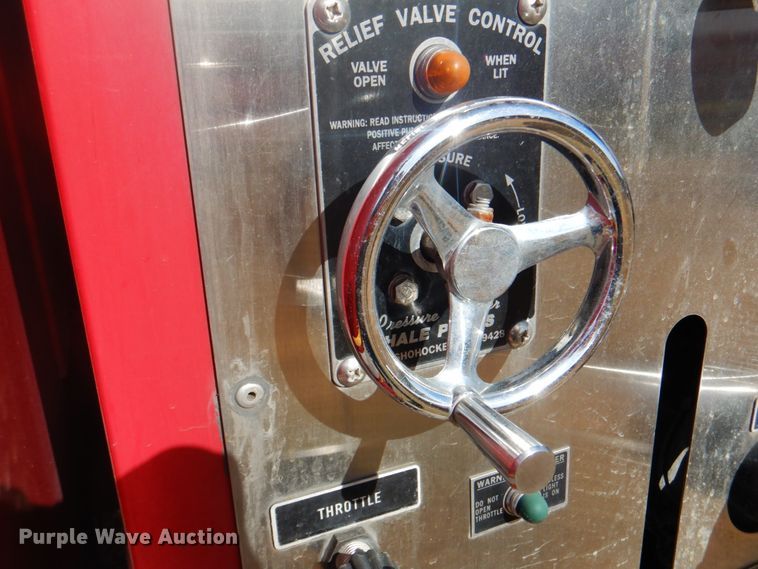 image for item ID9183 1992 E-one  pumper fire truck