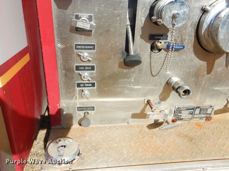 image for item ID9183 1992 E-one  pumper fire truck