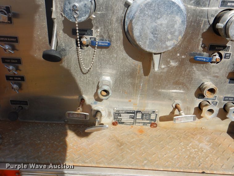 image for item ID9183 1992 E-one  pumper fire truck