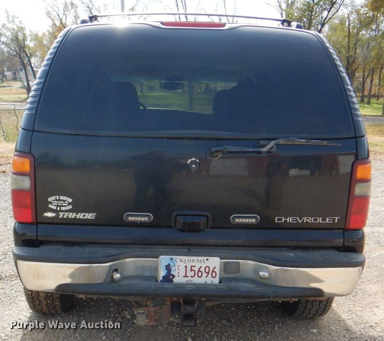 image for item ID9185 2001 Chevrolet Tahoe  SUV