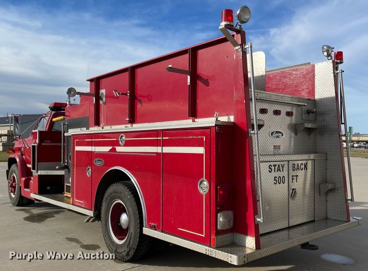 image for item IJ9508 1989 GMC C7000  pumper fire truck