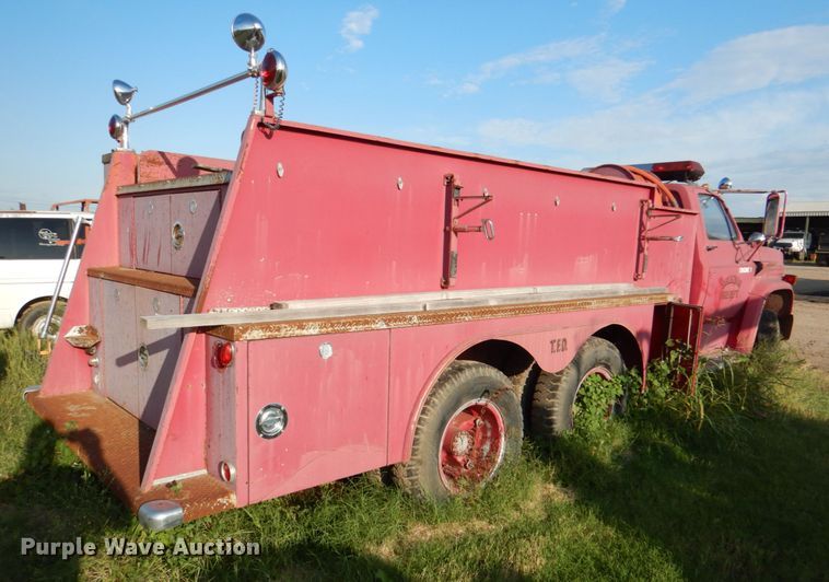 image for item IR9111 1975 Chevrolet C65  pumper fire truck