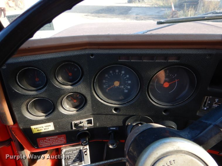 image for item IR9111 1975 Chevrolet C65  pumper fire truck