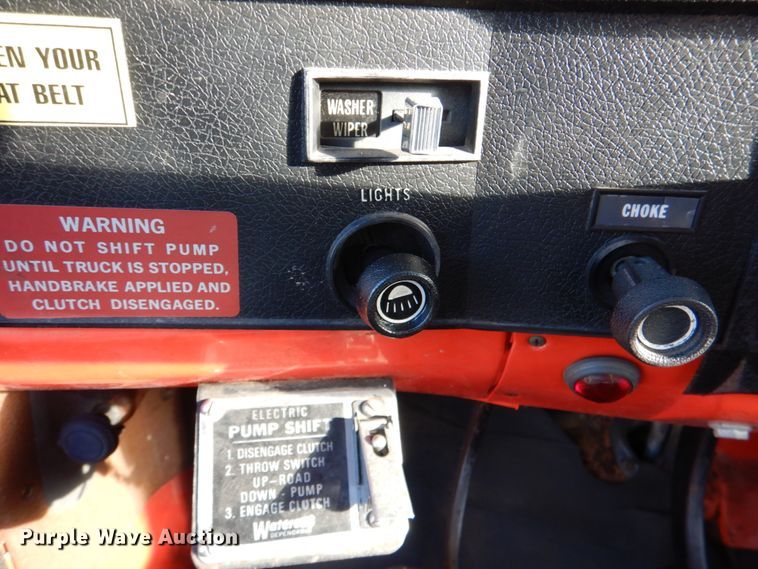 image for item IR9111 1975 Chevrolet C65  pumper fire truck