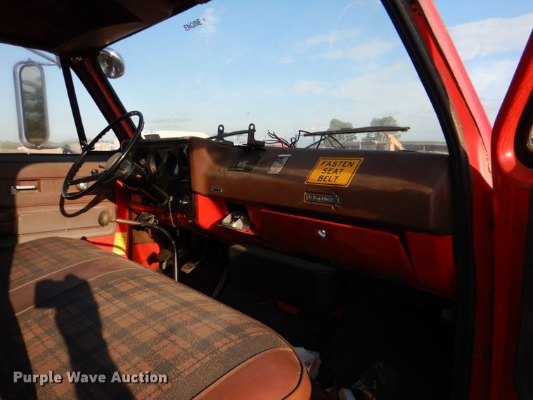 image for item IR9111 1975 Chevrolet C65  pumper fire truck