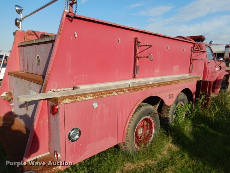 image for item IR9111 1975 Chevrolet C65  pumper fire truck