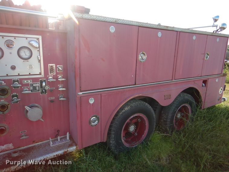 image for item IR9111 1975 Chevrolet C65  pumper fire truck
