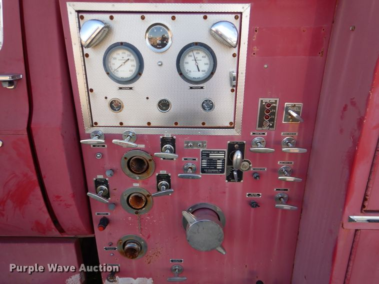 image for item IR9111 1975 Chevrolet C65  pumper fire truck