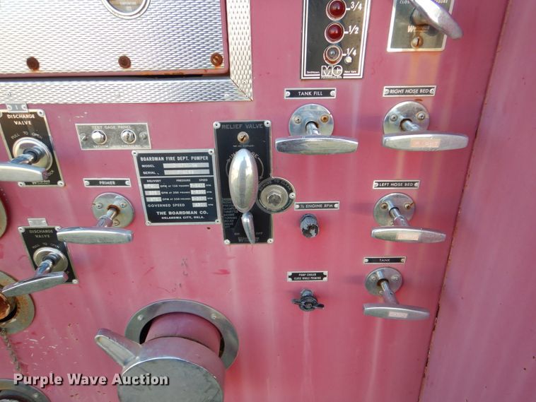 image for item IR9111 1975 Chevrolet C65  pumper fire truck