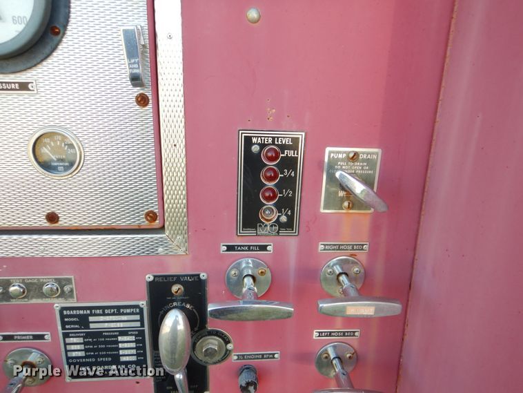 image for item IR9111 1975 Chevrolet C65  pumper fire truck