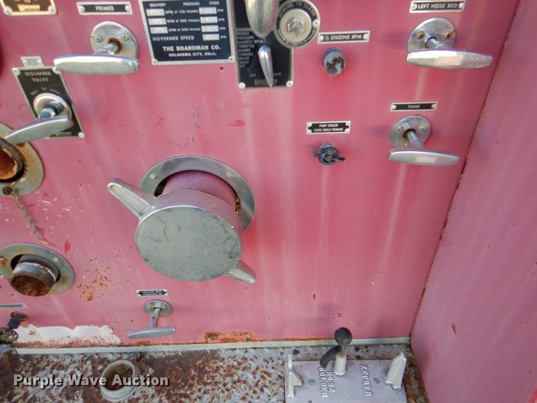 image for item IR9111 1975 Chevrolet C65  pumper fire truck