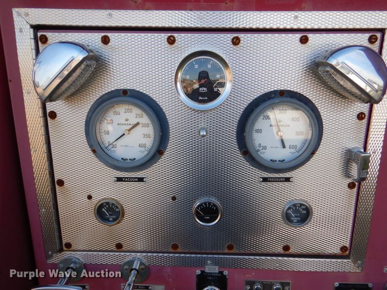 image for item IR9111 1975 Chevrolet C65  pumper fire truck