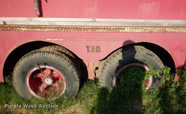 image for item IR9111 1975 Chevrolet C65  pumper fire truck