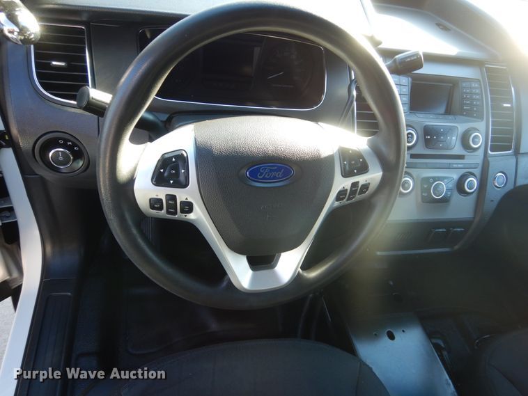 image for item IU9778 2015 Ford Taurus Police Interceptor
