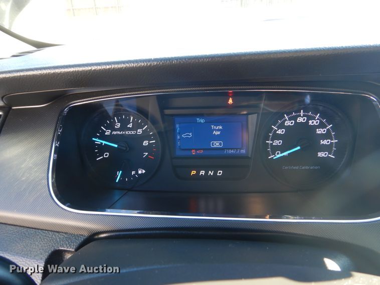 image for item IU9778 2015 Ford Taurus Police Interceptor