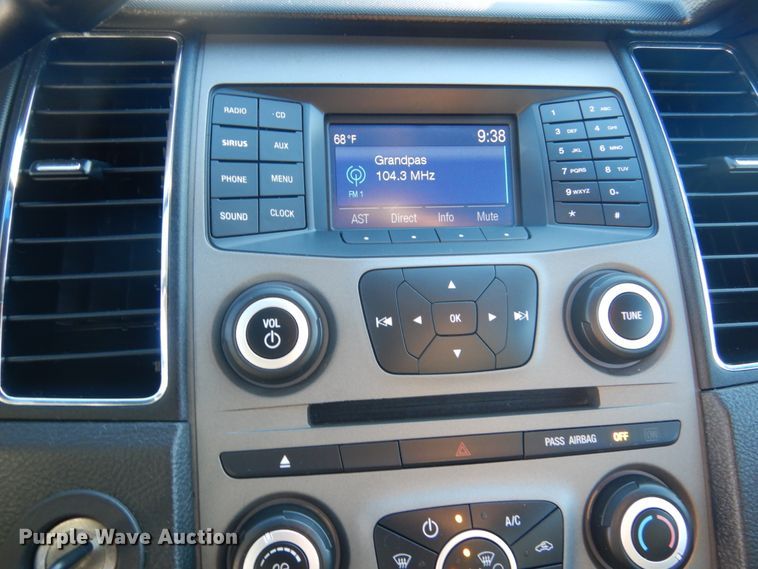 image for item IU9778 2015 Ford Taurus Police Interceptor