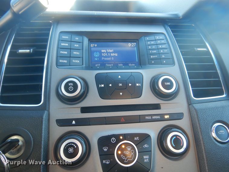 image for item IU9779 2017 Ford Taurus Police Interceptor