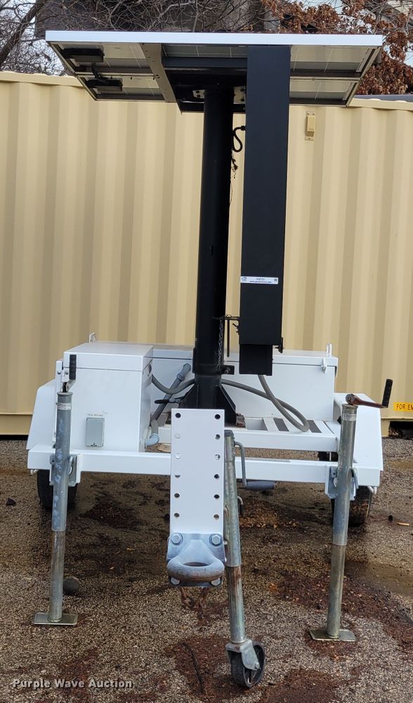 image for item IV9721 2011 American Signal  message board trailer