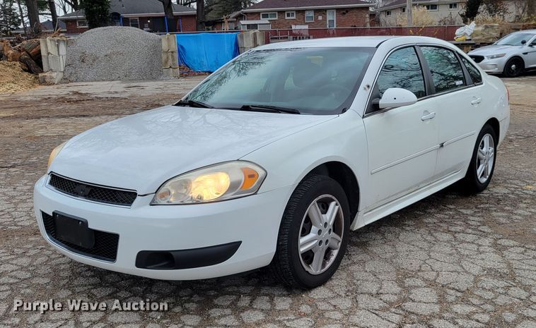 image for item IV9728 2012 Chevrolet Impala Police Cruiser