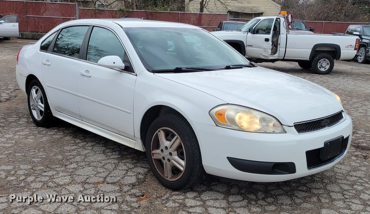 image for item IV9728 2012 Chevrolet Impala Police Cruiser