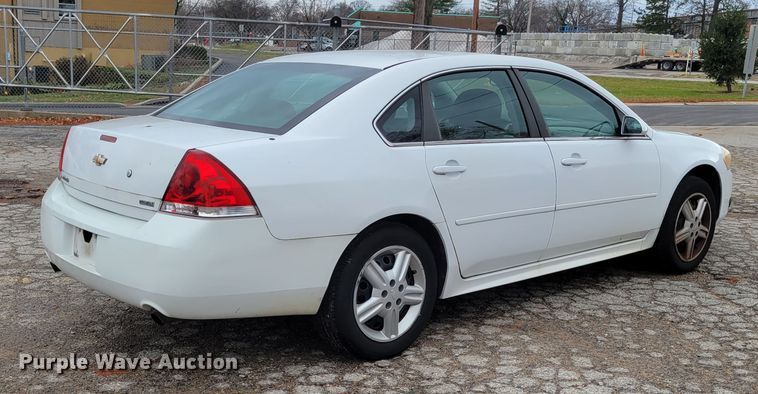 image for item IV9728 2012 Chevrolet Impala Police Cruiser