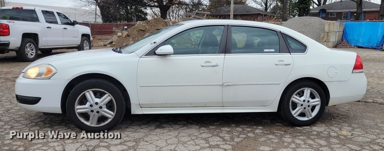 image for item IV9728 2012 Chevrolet Impala Police Cruiser