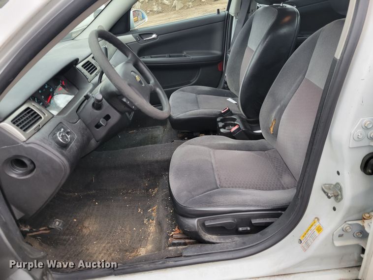 image for item IV9728 2012 Chevrolet Impala Police Cruiser