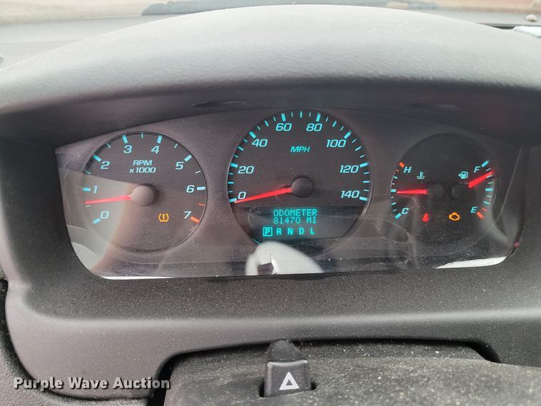 image for item IV9728 2012 Chevrolet Impala Police Cruiser