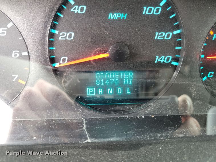 image for item IV9728 2012 Chevrolet Impala Police Cruiser