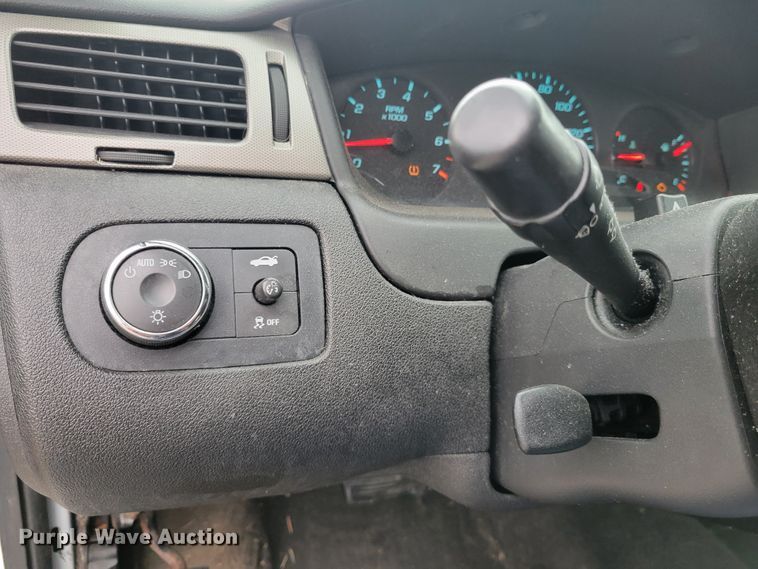 image for item IV9728 2012 Chevrolet Impala Police Cruiser