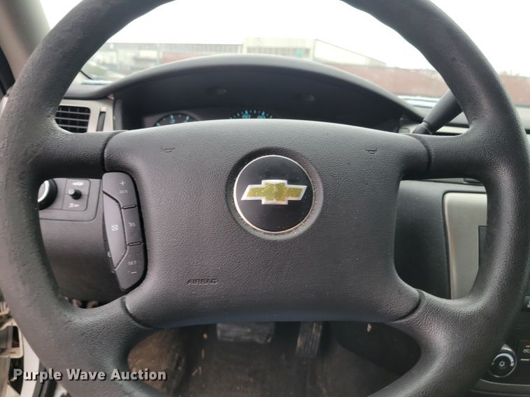 image for item IV9728 2012 Chevrolet Impala Police Cruiser