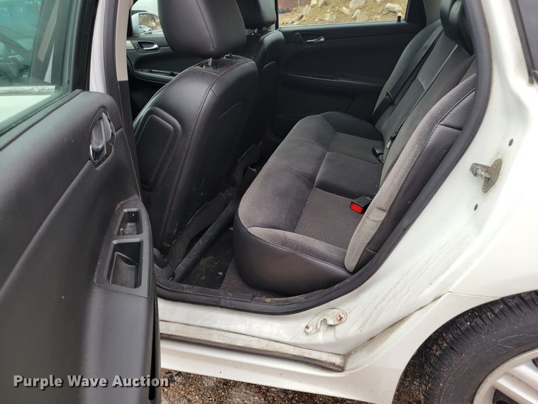 image for item IV9728 2012 Chevrolet Impala Police Cruiser