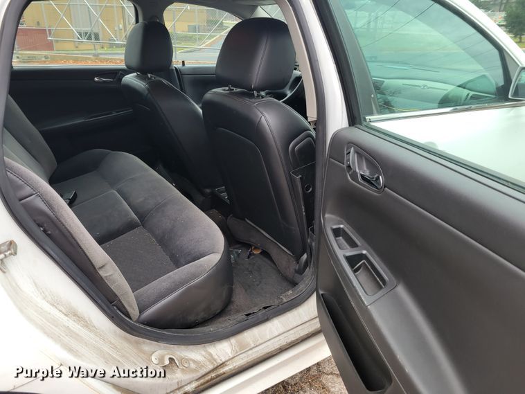 image for item IV9728 2012 Chevrolet Impala Police Cruiser