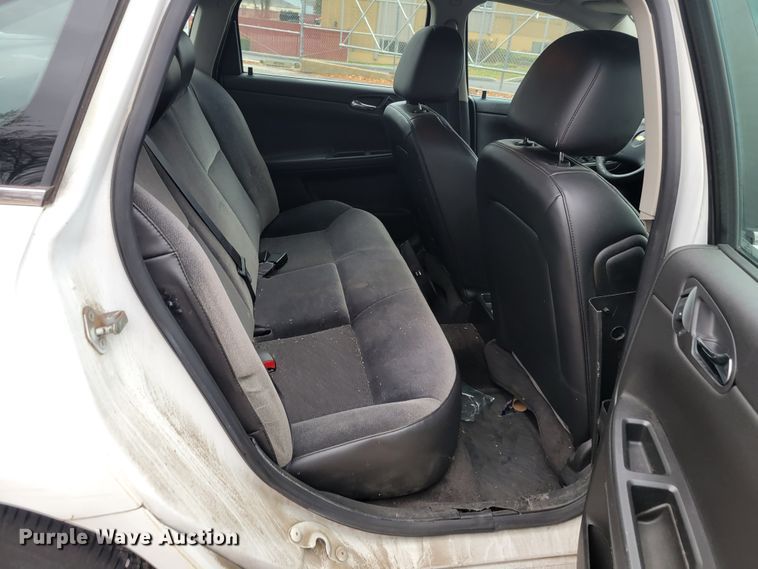 image for item IV9728 2012 Chevrolet Impala Police Cruiser